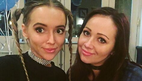 Monika &Scaron;alčiūtė su sese Marija