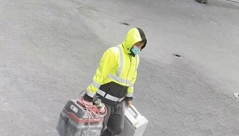 Vagystės tyrime Kauno policijos ie&scaron;komas asmuo