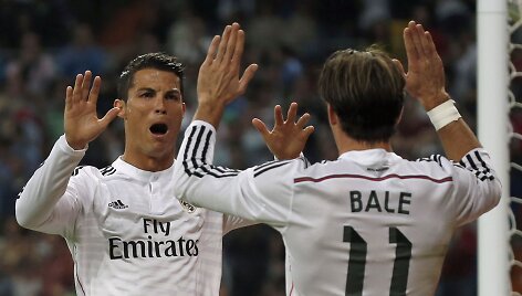 Cristiano Ronaldo ir Garethas Bale'as