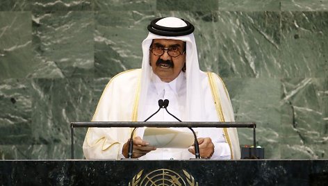 Kataro šeichas Hamadas Bin Khalifa Al Thani