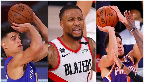 NBA &bdquo;burbulo&ldquo; žvaigždės
