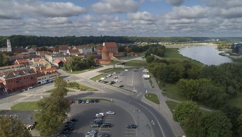 Kauno senamiesčio teritorija, kurioje bus statomas savivaldybės pastatas