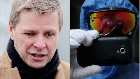 R.&Scaron;ima&scaron;ių su vaikais prie namų pasitiko kaukėtas vyras