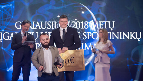 Geriausių 2018 m. Lietuvos neįgaliųjų sportininkų apdovanojimai