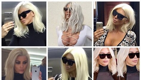 Jelena Karleu&scaron;a ir Kim Kardashian