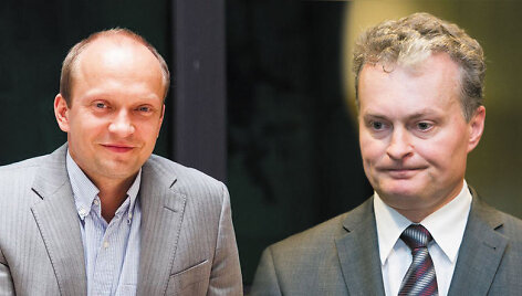 Nerijus Mačiulis ir Gitanas Nausėda