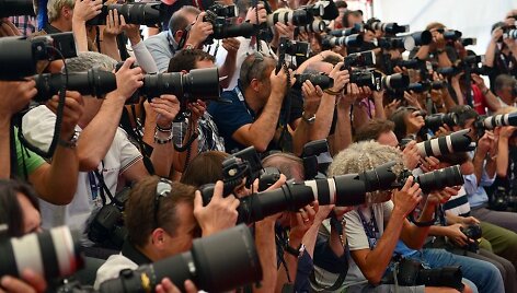 Fotografai Venecijos kino festivalyje