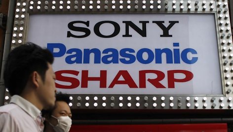 Japonijos elektronikos gamintojai „Sony“, „Panasonic“, „Sharp“ susiduria su rimtais iššūkiais. 