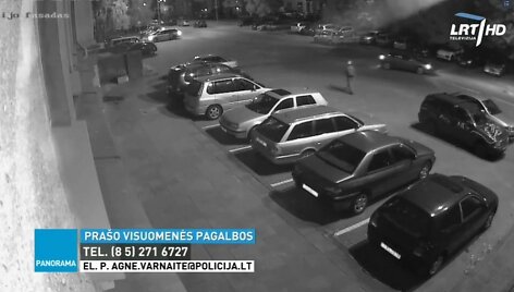 Vilniaus policija ie&scaron;ko nusikaltėlio.