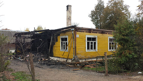 Po gaisro &Scaron;venčionyse