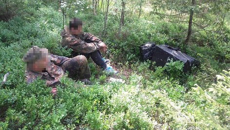 Sulaikyti kontrabandininkai