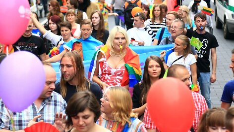 Eitynių &bdquo;Už lygybę&ldquo; akimirka