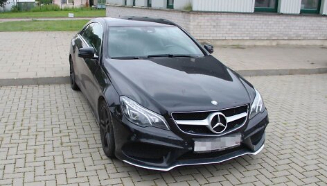 Tikėtina, kad pasieniečių sulaikytas &bdquo;Mercedes-Benz&ldquo; &ndash; vogtas