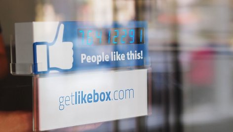 „Facebook“ gerbėjų skaičiuoklė „LikeBox“