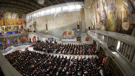 Nobelio taikos premijos įteikimo ceremonija