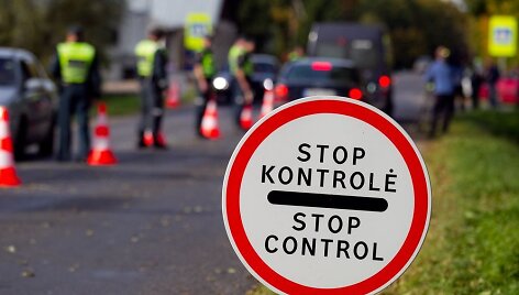 Vilniaus policijos akcija Čekoni&scaron;kėse