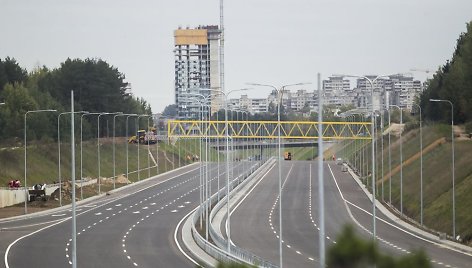 Vilniaus vakarinio aplinkkelio statybos, antrojo etapo baigiamieji darbai 