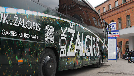 Kauno &bdquo;Žalgirio&ldquo; autobusas