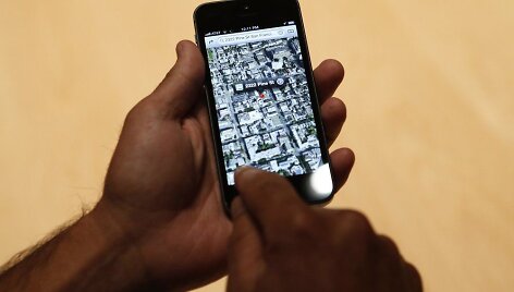 &bdquo;Apple Maps&ldquo; žemėlapiai