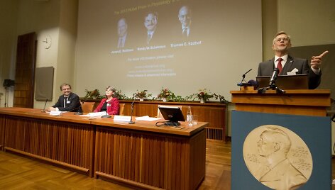 Nobelio medicinos premijos paskelbimo ceremonija