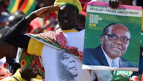 Roberto Mugabe &scaron;alininkas 