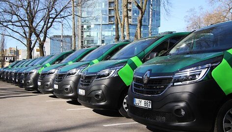 VSAT įsigijo 12 naujų mikroautobusų 