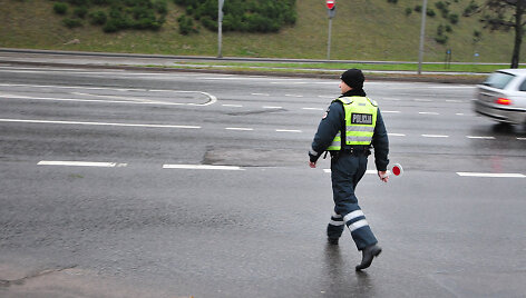 Policijos reidas Vilniuje