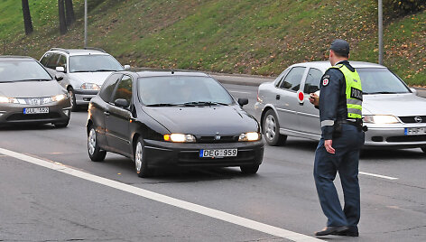 Policijos reidas Vilniuje, Ukmergės g.