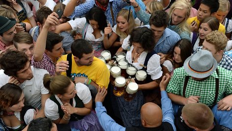 „Oktoberfest“ alaus šventė Miunchene