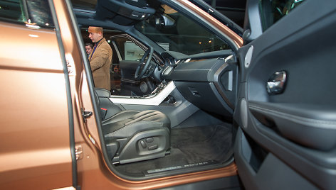 „Range Rover Evoque“ pristatymas „Inchcape“ salone