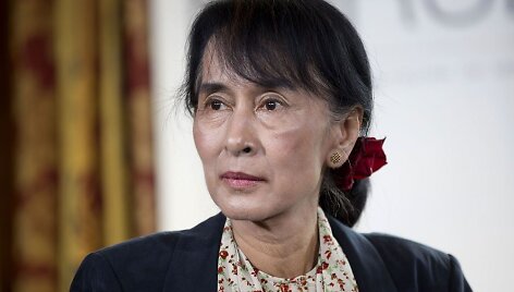 Mianmaro opozicijos lyderė Aung San Suu Kyi