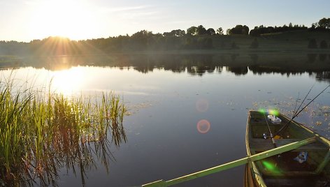 Vakaras stovyklavietėje