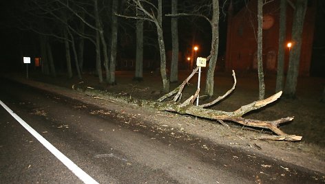 Avarija kelyje Klaipėda-Šilutė