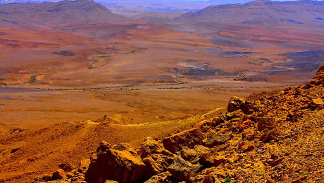 Ramono krateris Negevo dykumoje