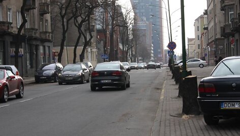 Klaipėdoje i&scaron;kertamos senosios liepos centrinėje Liepų gatvėje.