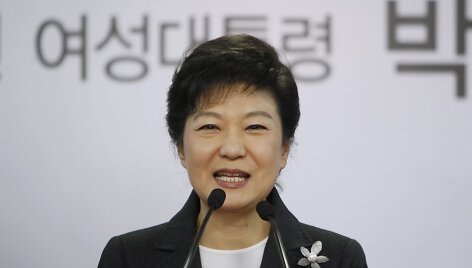 Pietų Korėjos prezidentė Park Geun-Hye