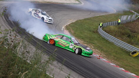 &bdquo;Autoplius Lietuvos drifto čempionato&ldquo; finalo treniruotės