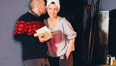 Giedrius Savickas ir Rimantė Valiukaitė filme &bdquo;Kaip pavogti žmoną&ldquo;