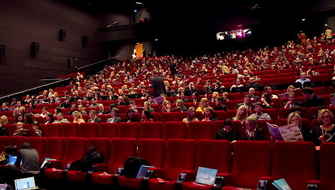 „Kino pavasario“ atidarymo ceremonijos akimirka