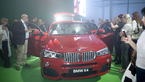 BMW X4 pristatymas Vilniuje