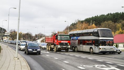 Penktadienio rytas Vilniaus gatvėse