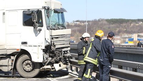 Avarija kelyje &bdquo;Via Baltica&ldquo;