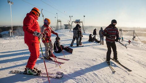 Liepkalnyje atidarytas slidinėjimo sezonas