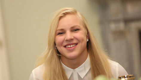 Rūtos Meilutytės apdovanojimo akimirkos