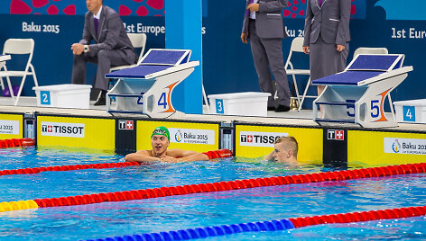 Andrius &Scaron;idlauskas tapo Europos žaidynių čempionu