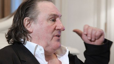 Gerard'as Depardieu Sočyje