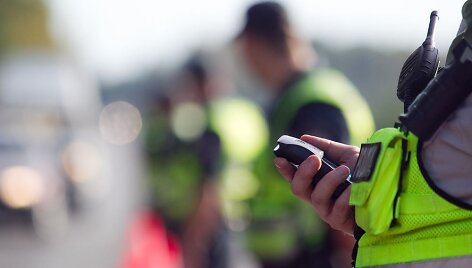 Vilniaus policijos akcija Čekoni&scaron;kėse