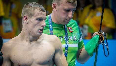 Edgaras Matakas Rio de Žaneiro parolimpinių žaidynių finale 