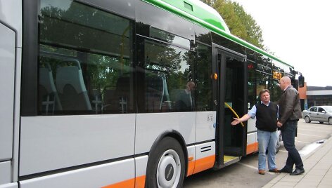 &bdquo;Iveco&ldquo; autobusai varomi dujomis.