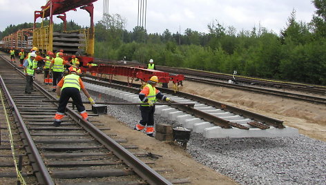 Projekto „Rail Baltic“ darbus Lietuvos teritorijoje planuojama baigti iki 2015-ų metų